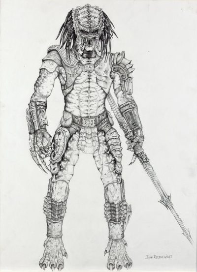 Predator, Survival, Fear, Stealth, Hunt Drawing