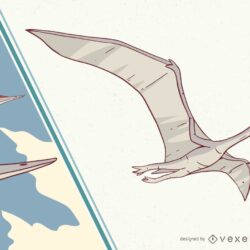 Pterodactyl Drawing