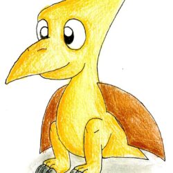 Pterodactyl Drawing Image