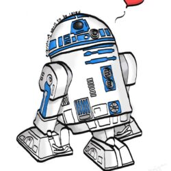 R2d2 Drawing Hand Drawn Sketch