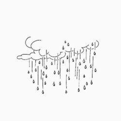 Rain Drawing Creative Style