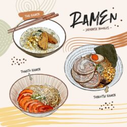 Ramen Drawing