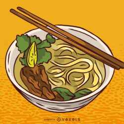 Ramen Drawing Amazing Sketch