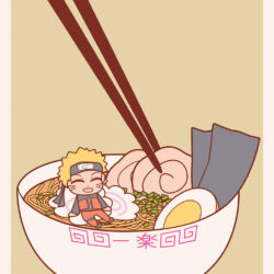 Ramen Drawing Hand Drawn