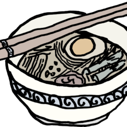 Ramen Drawing Professional Artwork