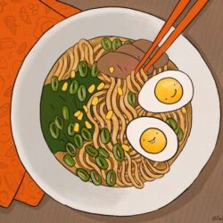 Ramen Drawing Stunning Sketch