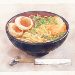 Ramen Drawing Unique Art