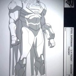 Reign of the Supermen Drawing Intricate Artwork