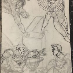 Reign of the Supermen Drawing Modern Sketch