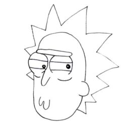 Rick Drawing Creative Style