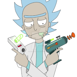 Rick Drawing Photo