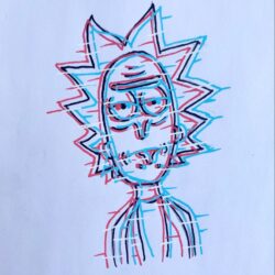 Rick Drawing Picture