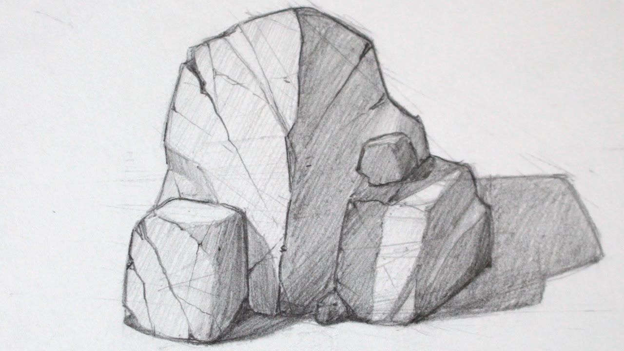 Rock Drawing Photo