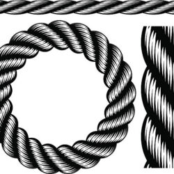 Rope Drawing Hand drawn