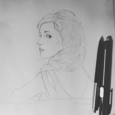 Rose Byrne, Producer, Actress, Australian, Comedian Drawing