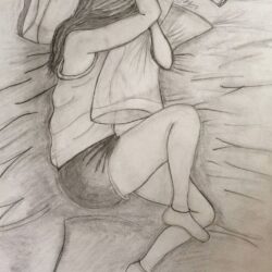 Sad Drawing Intricate Artwork