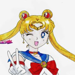 Sailor Moon Drawing Modern Sketch