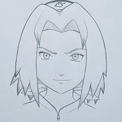 Sakura Drawing Amazing Sketch