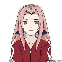 Sakura Drawing Art