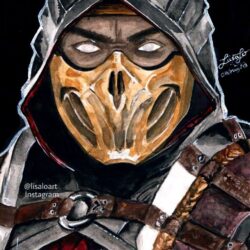 Scorpion Mk Drawing Stunning Sketch