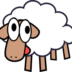 Sheep Drawing Professional Artwork