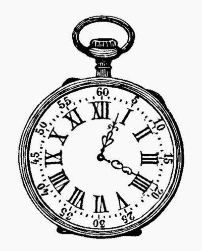 Simple Pocket Watch, Vintage Charm, Classic Timepiece, Elegant Design, Timeless Accessory Drawing