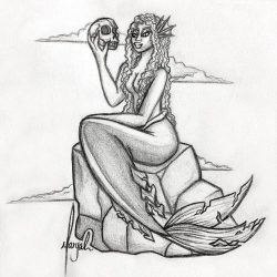 Siren Drawing Stunning Sketch