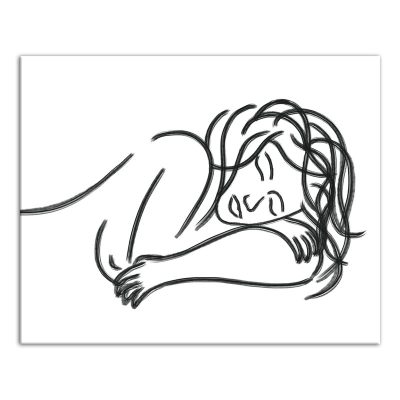 Sleeping, Resting, Slumbering, Napping, Dozing Drawing