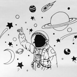 Space Drawing Fine Art