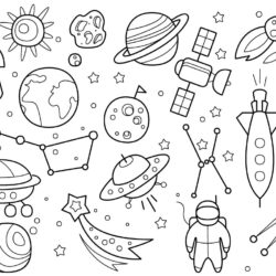 Space Drawing Image