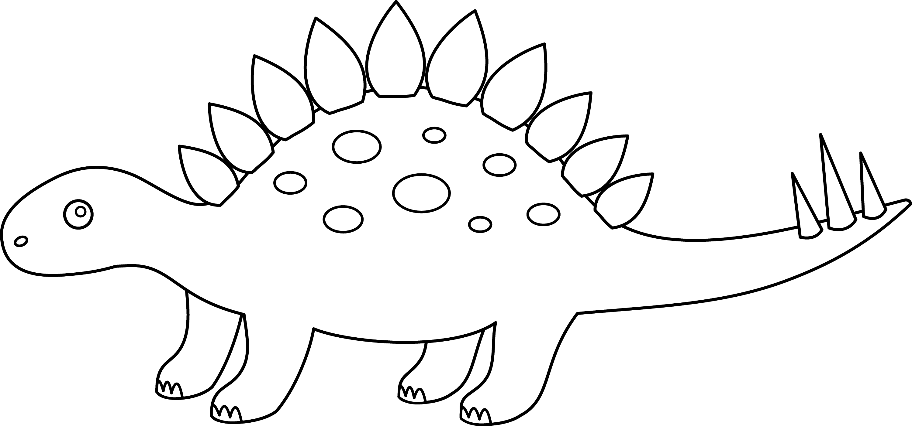 Stegosaurus Drawing Art