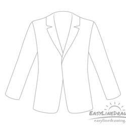 Suit Drawing Hand drawn Sketch