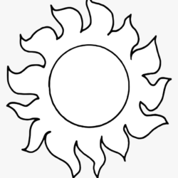 Sun Drawing Artistic Sketching