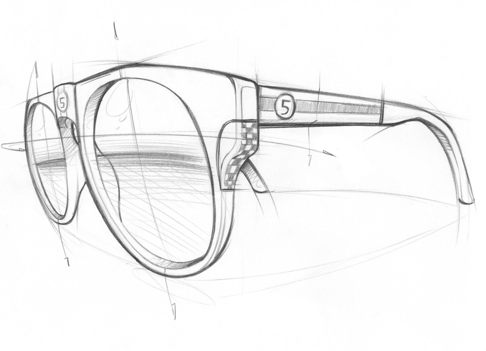 Sunglasses Drawing Artistic Sketching