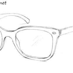 Sunglasses Drawing Stunning Sketch