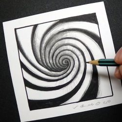 Swirl Drawing Art