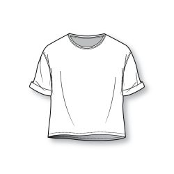 T Shirt Drawing Modern Sketch