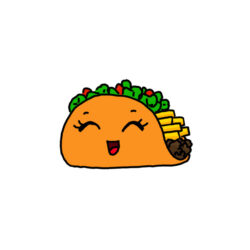 Taco Drawing Creative Style