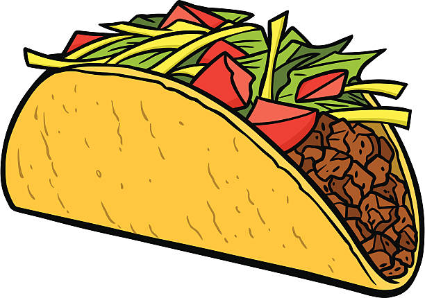Taco Drawing Image