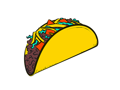 Taco Drawing Photo