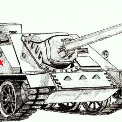 Tank Drawing Picture