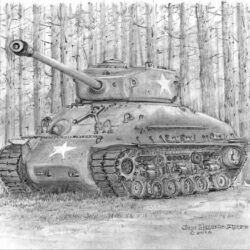 Tank Drawing Professional Artwork