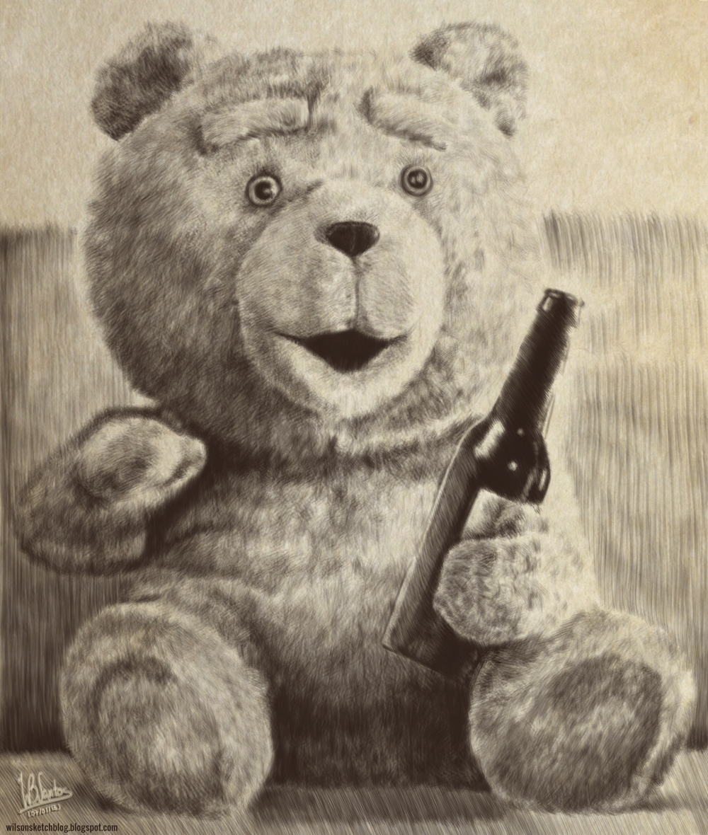 Ted Drawing Fine Art