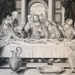 The Last Supper Drawing Creative Style