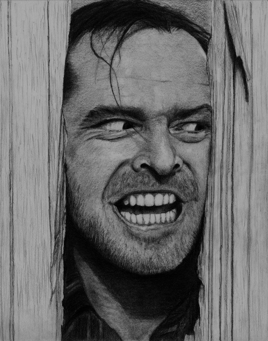 The Shining Drawing Realistic Sketch