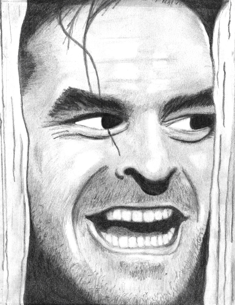 The Shining Drawing Unique Art