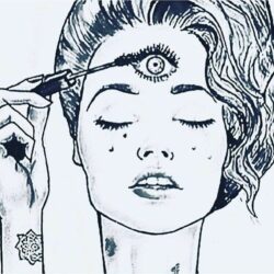 Third Eye Drawing Amazing Sketch