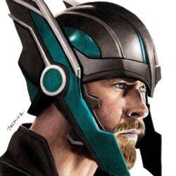 Thor Drawing Creative Style