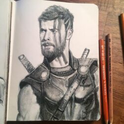 Thor Drawing Photo