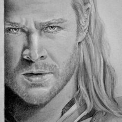 Thor Drawing Unique Art